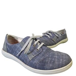 SAS Marnie Lace-Up Sneaker Women's 8.5 Blue Jay/Nubuck Comfort Made in USA